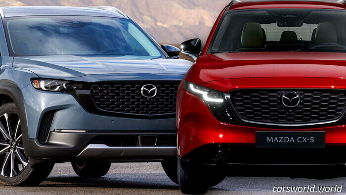 Mazda Has Released Two Identical SUVs But Claims You'll Desire Both | Carscoops